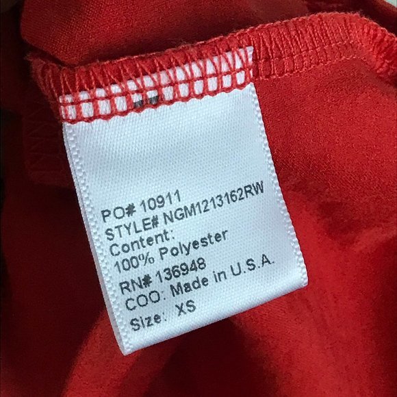 Nasty Gal Red Romper Deep V Plunge Club XS - Picture 8 of 8